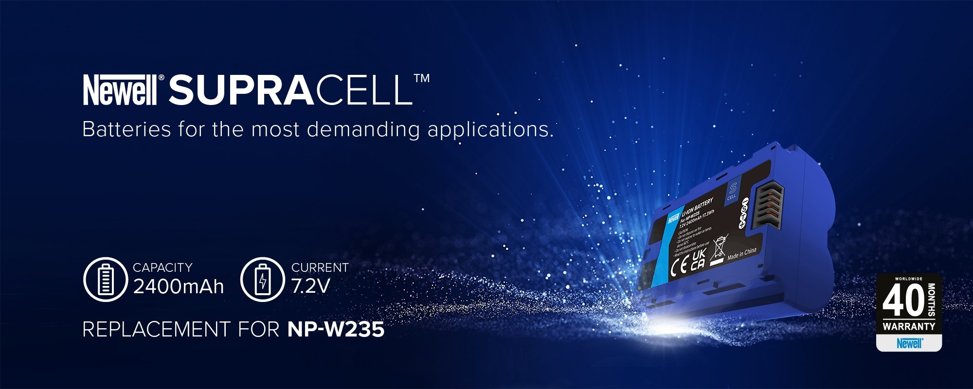 Baterie Newell SupraCell Protect NP-W235 pro Fujifilm (1)